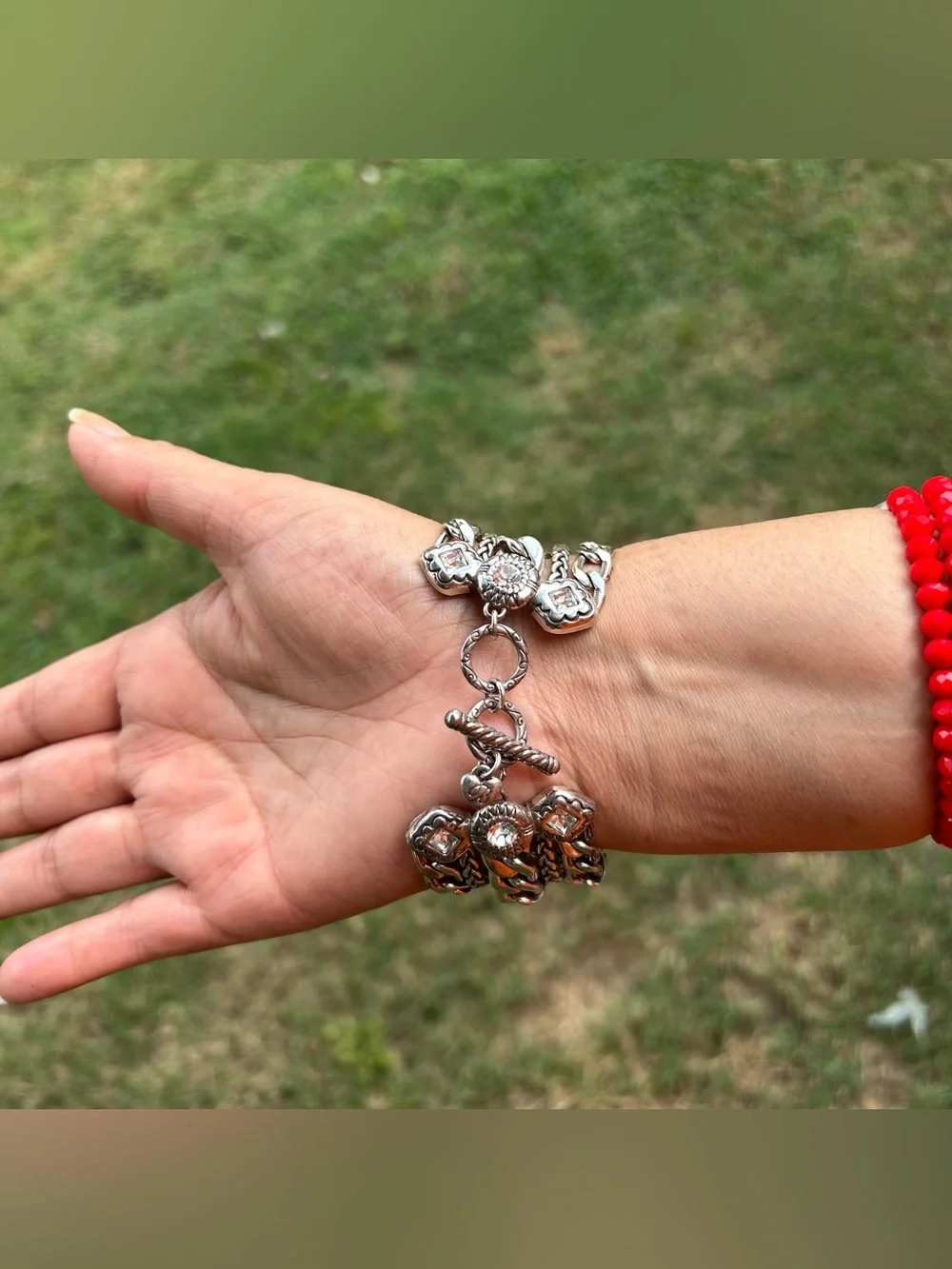Brighton Fortino Chunky Triple Link Bracelet